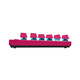 Logitech (G)PRO X TKL/PRO X TKL RAPID Wireless Bluetooth Wired Professional E-sports Game Colorful Backlit Mechanical Keyboard PRO X TKL Pink Three-Mode (Tea Roll)