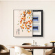 Hanxuan Shishi Ruyi Electric Meter Box Decoration Painting without Punching Distribution Box Gate Switch Weak Current Box Vertical Hanging Painting JD14697 60*80cm (Cover 50*70) Hydraulic Black Frame