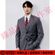 SUSTYLEG light luxury brand wool suit suit men's merino men's high-end business gentleman banquet wedding suit gray suit vest pants XL 140Jin Jin is equal to within 0.5 kg
