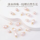 DL1998 pearl pendant single loose bead natural freshwater accessories necklace pendant 6mm oval freshwater pearl pendant 1 piece