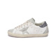 GOLDEN GOOSE Golden Goose Women Super-Star Retro Old Dirty Shoes Shoes Small White Shoes GWF00102 F004108 11166 White Dark Gray Tail Gray Stars 36