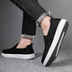 Changxiang Huili zapatos para hombres de primavera y verano nuevos zapatos de mesa de lienzo para hombres zapatos de tablero para hombres transpirables y versátiles viejos zapatos de tela beijing fh-chengxiang 2395 negro 39