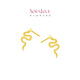 Chow Tai Fook SOINLOVE cute pet zodiac snake snake 18K gold earrings girl birthday gift VE203