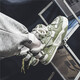 Zapatos de hombres Changxiang Huili 2025 Spring Versátiles Sports Sports and informal Board Zapatos de moda de cuero Carriendo zapatos de papá Green 42