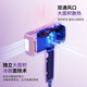 MLAY Upgraded Three-in-One Meiya Ice Skin Hair Removal Device Home Photorejuvenation Hair Removal Device Painless Lip Hair and Armpit Hair Removal Men's Birthday Chinese Valentine's Day Episode Gift for Girlfriend T14Pro Upgraded Model with 3 Attachment Heads Chu Jing Purple T14
