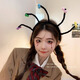 Jieyi Little Witch Mona Headband Cute and Funny Twisting Stick Braid Headband Hairpin Party Funny Hair Bundle 1 Little Witch Hairband Thick Style