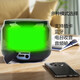 Millions of transactions, colorful glass audio wireless Bluetooth speaker mini portable subwoofer steel cannon, colorful glass top version (HIFI surround + colorful lighting)