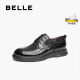 Belle Workplace Commuter Business Leather Shoes Men's 2025 Spring New Cowhide Classic Официальная обувь 8QC01AM5 Black 40 (250 мм)