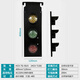 Customized sliding contact line power indicator light for traveling crane crane three-phase three-color signal light LED380VHXC HCX-SL-50/3 outdoor special plastic