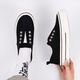 Chaussures en toile à semelles épaisses mondiales pour femmes 2025 Summer des femmes nouvelles femmes décontractées sports doux semelles polyvalentes chaussures pour femmes noires 38