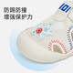 Tylanis summer baby sandals for boys and girls soft sole crawling front shoes white/red/blue size 18
