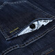 
Classic Car (LAOYECHE) Men's Jeans Summer Thin Style Middle-aged and Elderly Men's Loose Straight Casual Pants Daddy Men's Pants IG3883 Blue Black 33