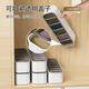 YOUQIN sock storage box, home wardrobe underwear compartmentalization artifact, three-in-one drawer storage for underwear, 6 compartments with lid/sock box, white 1 piece
