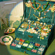 Yunya children's beaded handmade DIY jewelry box ancient style glazed bracelet bracelet hair accessories gift box girls play house toys luxury top version [Ancient style glazed beaded gift box]