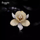 Eternelle French eternal original design camellia brooch high-end luxury temperament corsage female birthday gift