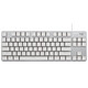 Logitech K835 Game de clavier mécanique câblé E-Sports Clavier 84 Key Computer Office Clavier Keycaps PBT personnalisé
