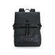 
FILA men's backpack 2024 summer new fashion casual backpack schoolbag large capacity computer imported quality positive black-BK XS