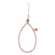 Donglaiye Yumeiren's original mobile phone hanging chain Chinese style lanyard wrist hanging chain pink crystal fresh water pearl white jade camera hanging decoration earphone cover anti-loss lanyard jewelry pendant