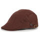 Changyin British style men's forward hat spot autumn and winter casual versatile cotton duck tongue sun hat beret men khaki
