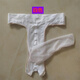 Stockings thong men's one-line sexy fully transparent sexy underwear with JJ set white triangle delicate and smooth white buy 2 get 1 free JJ open one price