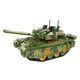PanLOS BRICK remote control 99 main battle tank building block toy boy military assembly huge armored vehicle model 7-14 years old Type 99 tank remote control + APP [1105 pieces]