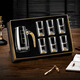 23 degrees north latitude high-end gold foil liquor cup Chinese style gift box crystal glass wine divider household small wine glass set wine cup transparent style 6 pots 6 cups collection gift box