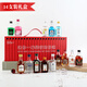 Gorse Winery Whiskey Mini Wine Convenience Store Spirituosenausgabe ausländische Alkohol Basis Alkohol Vodka Cocktail Brandy Rum [vorgestellt als Herz] Party Entertainment Bureau 12 Flaschen