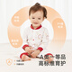 YEEHOO's party style full-month baby clothes, pure cotton, male and female baby New Year's jumpsuits, Sui Sui Ping'an Hayi, 2-piece 80cm (recommended for 9-18 months)