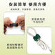 线缆整理固定器 数据线理线器桌面收纳耳机充电器多功能绕线器固定收纳扣 理线扣3个装-随机色