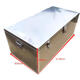 Deer color stainless steel tool box large waterproof home appliance repair engineering machinery repair pickup truck tool box supports customization length 100*width 50*height 50cm stainless steel 2.0