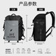 Mochila Huili para la bolsa de computadora impermeable de gran capacidad para hombres de moda de moda
