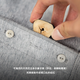 Maden Workwear American Retro Henry Camisa Henry Camiseta de manga larga Camiseta de cuello abierto para hombres con camisa de base de algodón puro Autumn Beige L