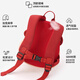 Huanxi Jiaer Kindergarten Small School Bag for Girls, Boys and Children, Lightweight and Cute Mushroom Three-dimensional Backpack for Going Out on Shoulders, Red Mushroom 21*9*26cm