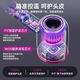 Lefensheng National 3C Certification丨5 billion negative ions for hair care High-speed leafless hair dryer household silent negative ions high power does not hurt hair in strong winds Huaqiangbei Hair Dryer Starry Sky Gray-Single Nozzle 5 billion moisturizing negative ions丨Constant temperature hair care and quick drying 2025 new style丨Top version gift box丨10-year warranty only replacement but not repair