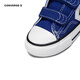 Converse Infant and Child Low-top Canvas Shoes 2024 Autumn New Children's Double Velcro Casual Shoes