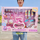 威柯（WEIKE）儿童仿真厨房过家家玩具套装大礼盒女孩玩具六一儿童节男女孩礼物 防疫小医生