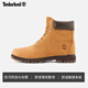 Timberland Offizielle Herrenschuhe, große gelbe Stiefel, hohe Top-Stiefel, wasserfestes Leder im Freien, große A6Fee A6Fee754/Weizenfarbe 39.5