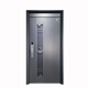 Nijinjia Class Anti-theft Door Household Entry Door Ventilation Door Middle Door Safety Door Higher Door Head + Aluminum Foil Filling + Ventilation and Breathable Anti-Prying Dark Hinging Page Entering Door Custom Door 2150*960/2050*1050 Higher Door Head + Remote Visual Intelligent Lock + Package Installation