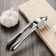 OEMG high-end new garlic press garlic artifact household thickened manual garlic pinch kitchen garlic press hand-pressed zinc alloy garlic press