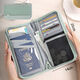 Vipero Alemán Calidad Pasaporte Clip billetera Ticket billetera billetera Air billete clip inscase de múltiples funciones múltiples