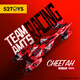 52TOYS Universal Box Series All-Round Team Cheetah Assembled Deformed Toy Model Trendy Mecha Gift Ornaments Gazelle + Cheetah + God Walker Expanded Equipment