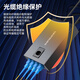 Shengwei fiber terminal box 2-port 4-core single-mode LC full-fitted tail fiber flange desktop optical cable fusion box fiber continuous coupling distribution frame FWBO-144L-S
