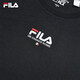 
FILA Fila official short-sleeved T-shirt men's 2025 summer fashion cotton round neck breathable men's sports t-shirt knitted sweater