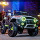 
Yunya Children's Electric Vehicle Tank 300 Off-road Vehicle Four-wheel Drive Remote Control Boy Girl Baby Toy Car Can Sit Adult Four-wheel Drive 12V7 Large Electric Leather Seat + Remote Control Bluetooth + Swing 61 Children's Day Gift Boy