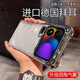 Jipai Xiaomi 17 mobile phone case with air bag and anti-fall Xiaomi 17pro silicone protective case lens all-inclusive anti-fall Xiaomi 17promax electroplating transparent transparent men and women simple model graphite black four-corner airbag anti-fall Xiaomi 17Pro (large hole free lens film)