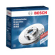 Bosch (Bosch) Disco delantero de freno Monolítico Porsche Cayenne/Volkswagen Touareg/Audi Q7 (rueda delantera izquierda) T16817