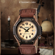 Casio watch quartz watch luminous 41mm sports watch 100 meters waterproof men's watch Japanese and Korean watch student watch 500WC-5BVCF Brown/retro brown G-SHOCK 41mm adjustable strap
