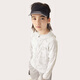 CUNYI children's clothing, children's skin clothing, boys' sun protection clothing, new summer style, refreshing, breathable, fashionable sun protection clothing for middle and large children, white 160 cm