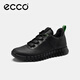 ECCO Men's Casual Shoes Retro Dad Shoes Men's Sports Shoes Thick Sole Comfortable Running Shoes Smart 525274 HL Black 52527452562 40