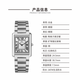 Audemars Pixar (IBSO) Watch Swiss Quality Watch Woard Woard Watan Watch Watch à la mode Fin Arfroofroproof Warm For Girlfriend Birthday Gift [Version Collector] Mouvement importé - visage blanc en cuir noir 9889